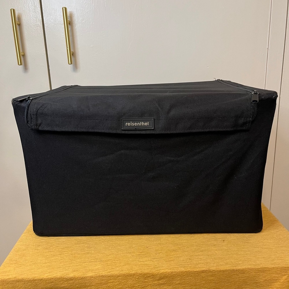 Medium Reisenthel Collapsible Fabric Storage Container Box‎ Bin Zip Top